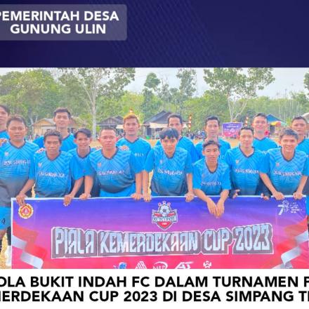 SERUNYA LAGA TIM BUKIT INDAH FC DESA GUNUNG ULIN VS PUTERA SAGA FC DESA SIMPANG TIGA